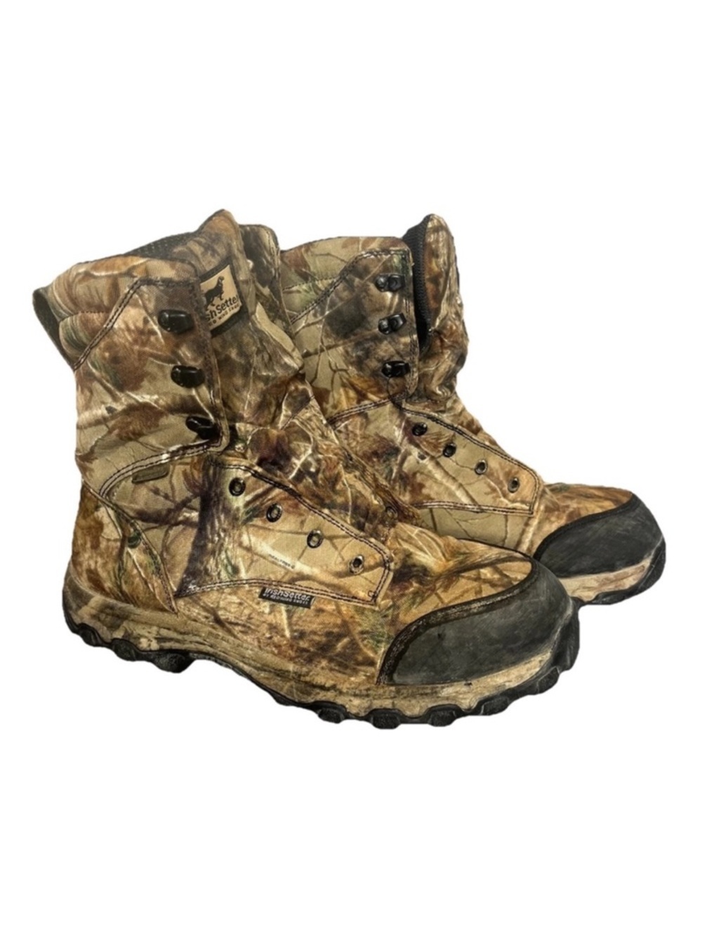 Red Wing Boots Irish Setter Mens 13 Hunting Waterproof READ Description Gorerex